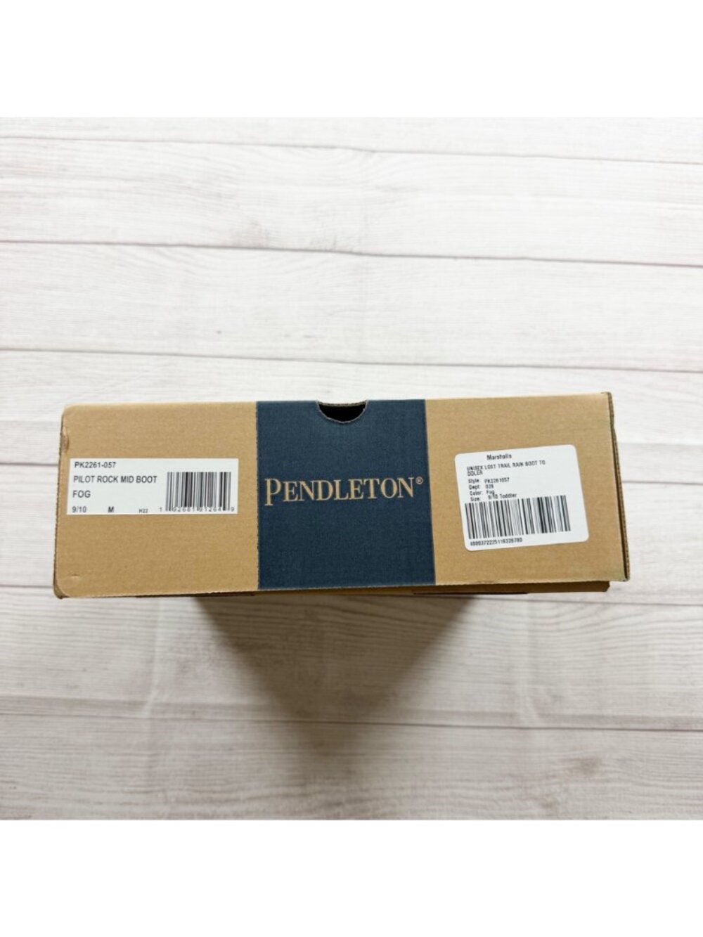 Pendleton Pilot Rock Kids Mid Rain Boots Durable Waterproof Aztec NWT NIB 9-10 - Picture 6 of 6